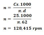 Rumus Menghitung Rpm Mesin Frais